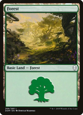 Forest (268) [Dominaria] | Lots Moore NSW