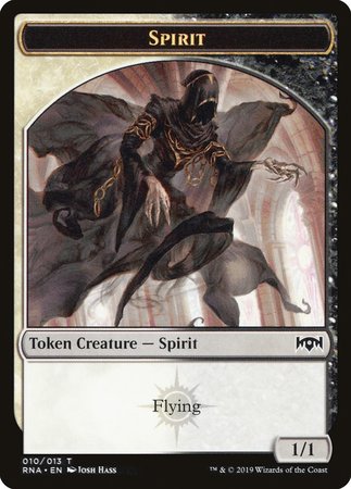 Spirit Token [Ravnica Allegiance Tokens] | Lots Moore NSW
