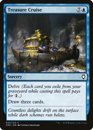 Treasure Cruise [Commander Anthology Volume II] | Lots Moore NSW