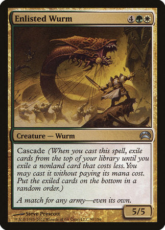 Enlisted Wurm [Planechase 2012] | Lots Moore NSW