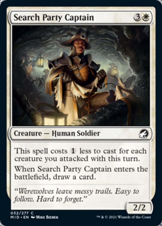 Search Party Captain [Innistrad: Midnight Hunt] | Lots Moore NSW