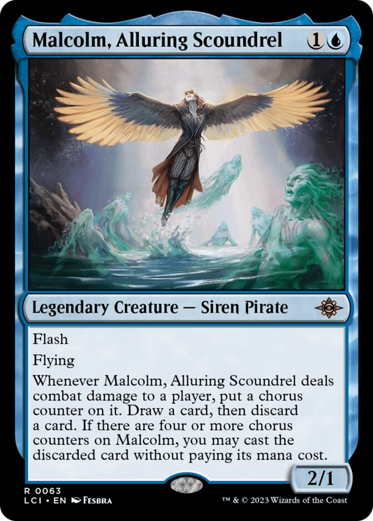 Malcolm, Alluring Scoundrel [The Lost Caverns of Ixalan] | Lots Moore NSW