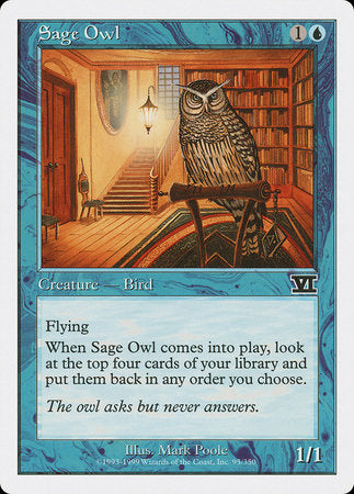 Sage Owl [Classic Sixth Edition] | Lots Moore NSW