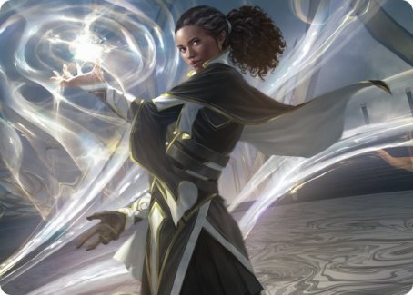 Clever Lumimancer Art Card [Strixhaven: School of Mages Art Series] | Lots Moore NSW