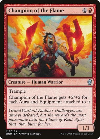 Champion of the Flame [Dominaria] | Lots Moore NSW