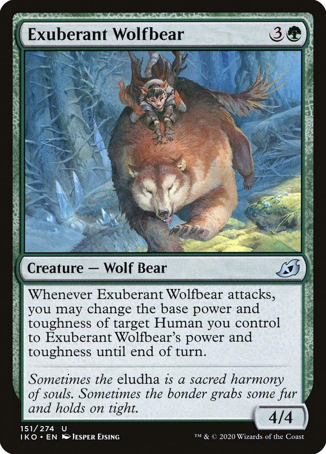 Exuberant Wolfbear [Ikoria: Lair of Behemoths] | Lots Moore NSW