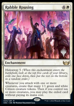 Rabble Rousing (Promo Pack) [Streets of New Capenna Promos] | Lots Moore NSW