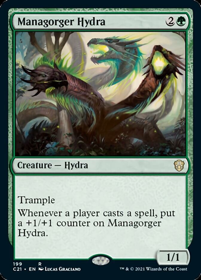 Managorger Hydra [Commander 2021] | Lots Moore NSW