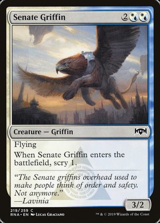 Senate Griffin [Ravnica Allegiance] | Lots Moore NSW