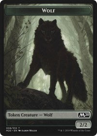 Zombie // Wolf Double-Sided Token [Game Night 2019 Tokens] | Lots Moore NSW