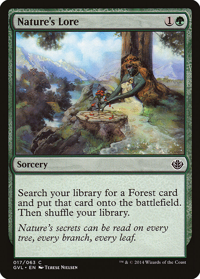 Nature's Lore (Garruk vs. Liliana) [Duel Decks Anthology] | Lots Moore NSW
