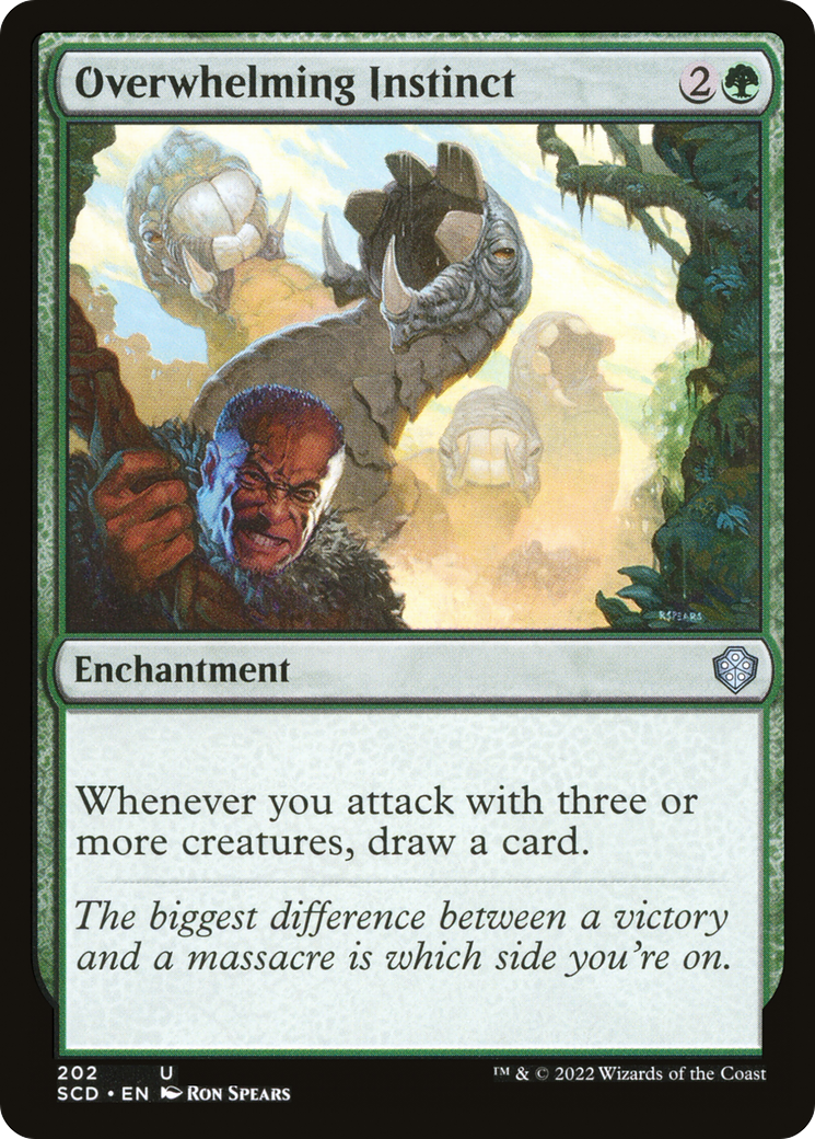 Overwhelming Instinct [Starter Commander Decks] | Lots Moore NSW