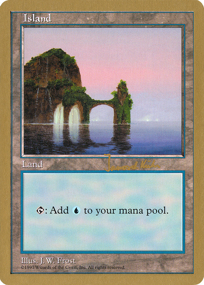 Island (jk434) (Janosch Kuhn) [World Championship Decks 1997] | Lots Moore NSW