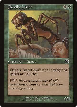 Deadly Insect [Mercadian Masques] | Lots Moore NSW