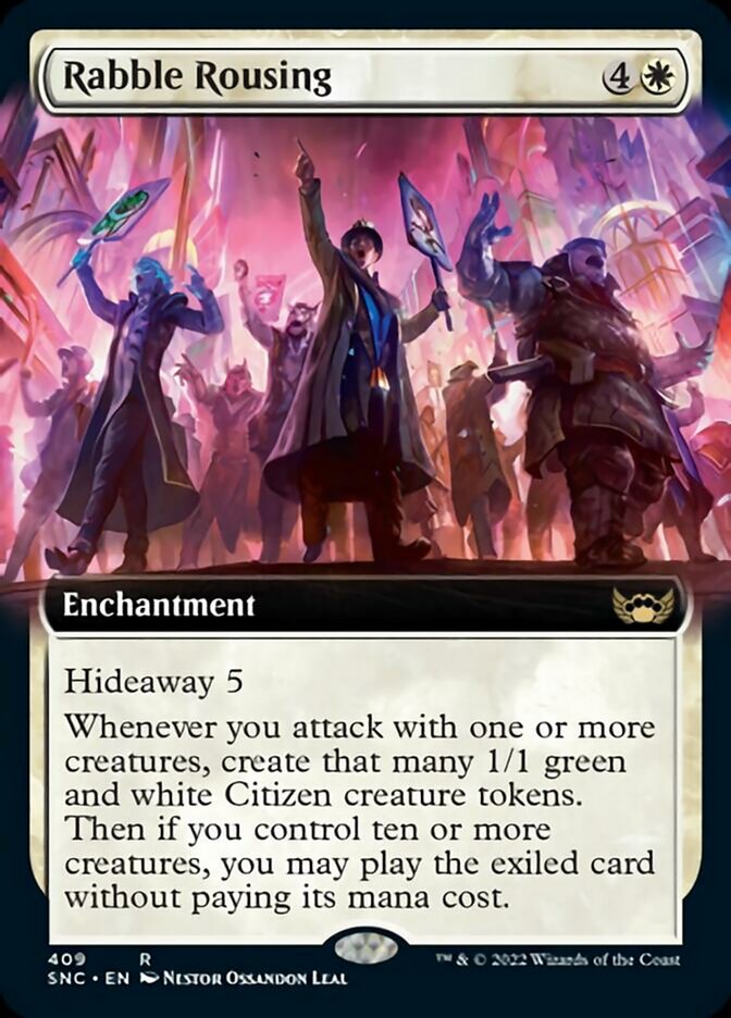 Rabble Rousing (Extended Art) [Streets of New Capenna] | Lots Moore NSW