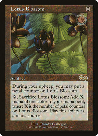 Lotus Blossom [Urza's Saga] | Lots Moore NSW