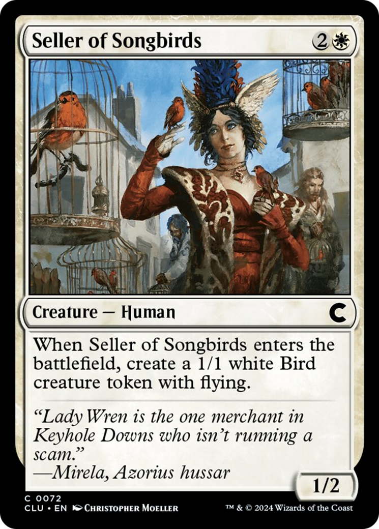 Seller of Songbirds [Ravnica: Clue Edition] | Lots Moore NSW