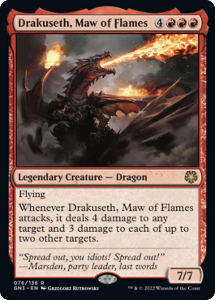 Drakuseth, Maw of Flames [Game Night: Free-for-All] | Lots Moore NSW