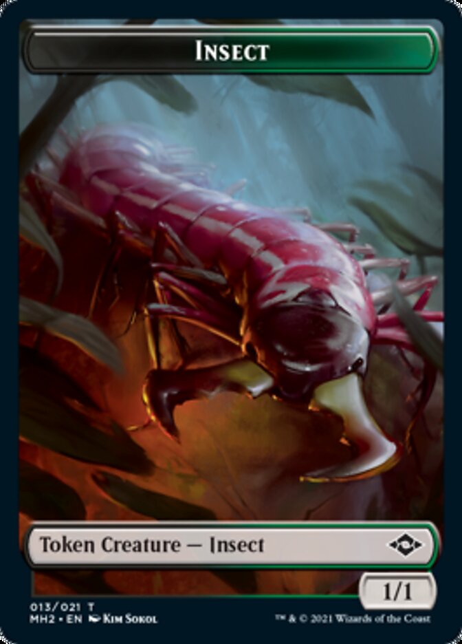 Insect Token // Treasure Token (#21) [Modern Horizons 2 Tokens] | Lots Moore NSW