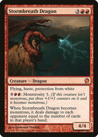 Stormbreath Dragon [Theros] | Lots Moore NSW