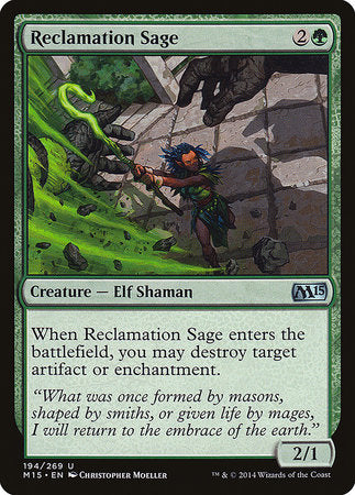 Reclamation Sage [Magic 2015] | Lots Moore NSW