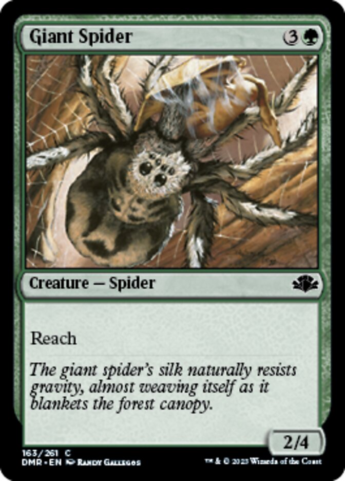 Giant Spider [Dominaria Remastered] | Lots Moore NSW