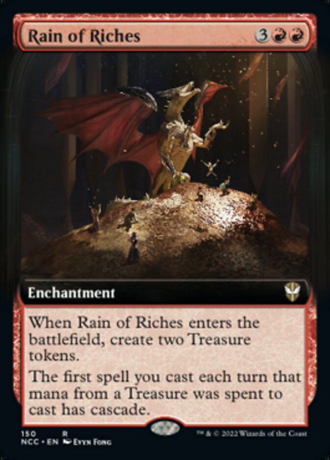 Rain of Riches (Extended Art) [Streets of New Capenna Commander] | Lots Moore NSW