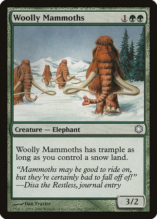 Woolly Mammoths [Coldsnap Theme Decks] | Lots Moore NSW