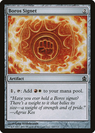 Boros Signet [Commander 2011] | Lots Moore NSW