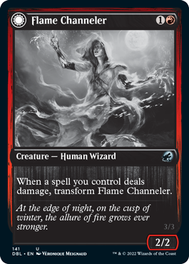Flame Channeler // Embodiment of Flame [Innistrad: Double Feature] | Lots Moore NSW