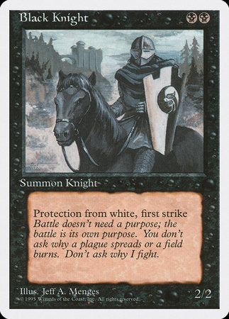 Black Knight [Fourth Edition] | Lots Moore NSW