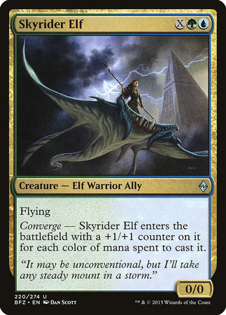 Skyrider Elf [Battle for Zendikar] | Lots Moore NSW