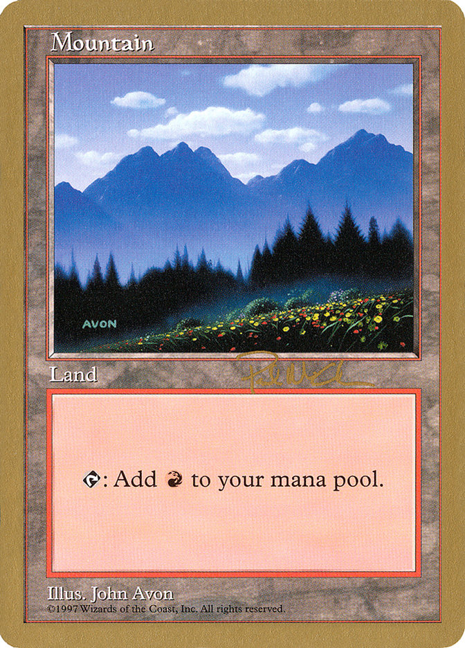 Mountain (pm445) (Paul McCabe) [World Championship Decks 1997] | Lots Moore NSW