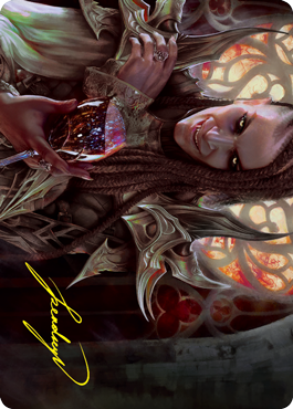 Voldaren Epicure 2 Art Card (Gold-Stamped Signature) [Innistrad: Crimson Vow Art Series] | Lots Moore NSW