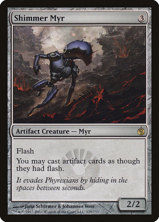 Shimmer Myr [Mirrodin Besieged] | Lots Moore NSW