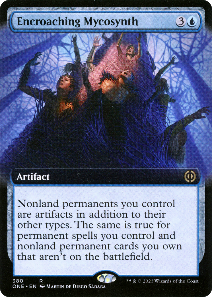 Encroaching Mycosynth (Extended Art) [Phyrexia: All Will Be One] | Lots Moore NSW