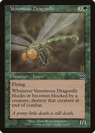 Venomous Dragonfly [Mercadian Masques] | Lots Moore NSW