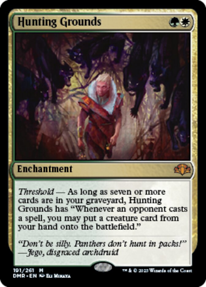 Hunting Grounds [Dominaria Remastered] | Lots Moore NSW