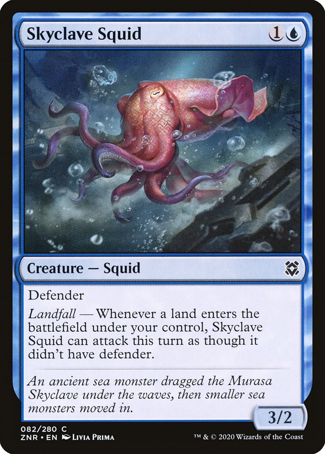 Skyclave Squid [Zendikar Rising] | Lots Moore NSW