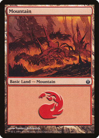 Mountain (152) [Mirrodin Besieged] | Lots Moore NSW