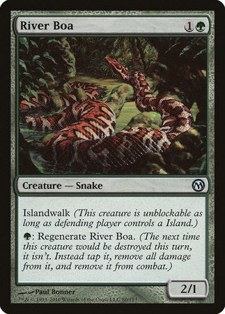 River Boa [Duels of the Planeswalkers] | Lots Moore NSW