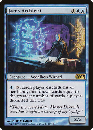 Jace's Archivist [Magic 2012] | Lots Moore NSW