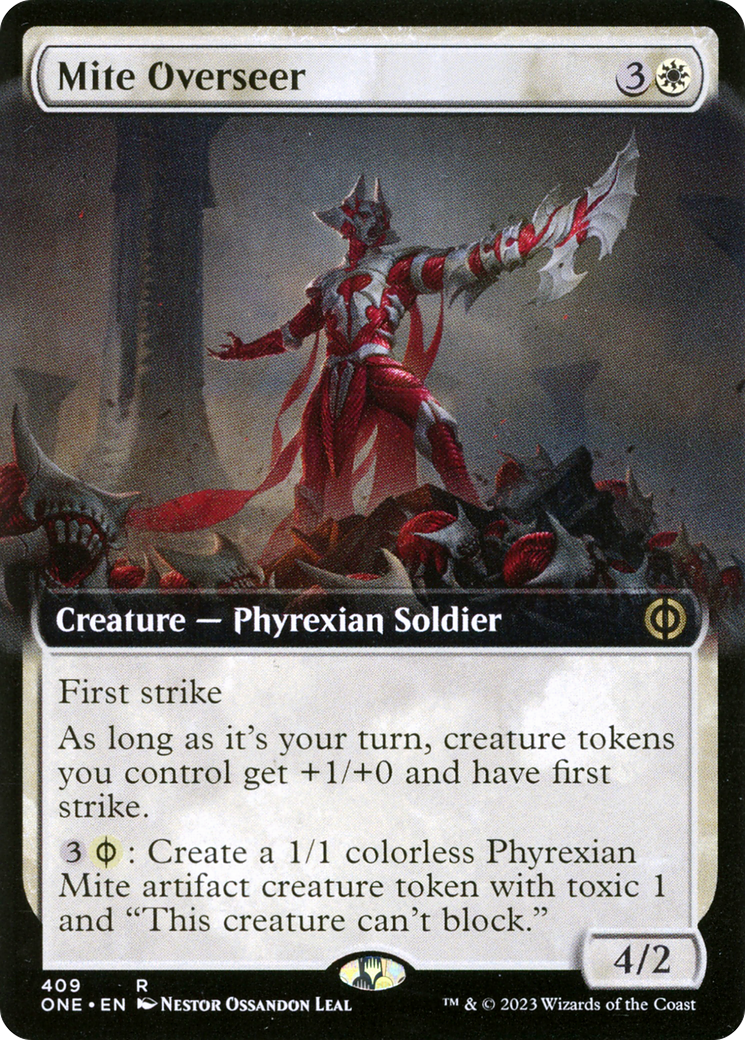 Mite Overseer (Extended Art) [Phyrexia: All Will Be One] | Lots Moore NSW