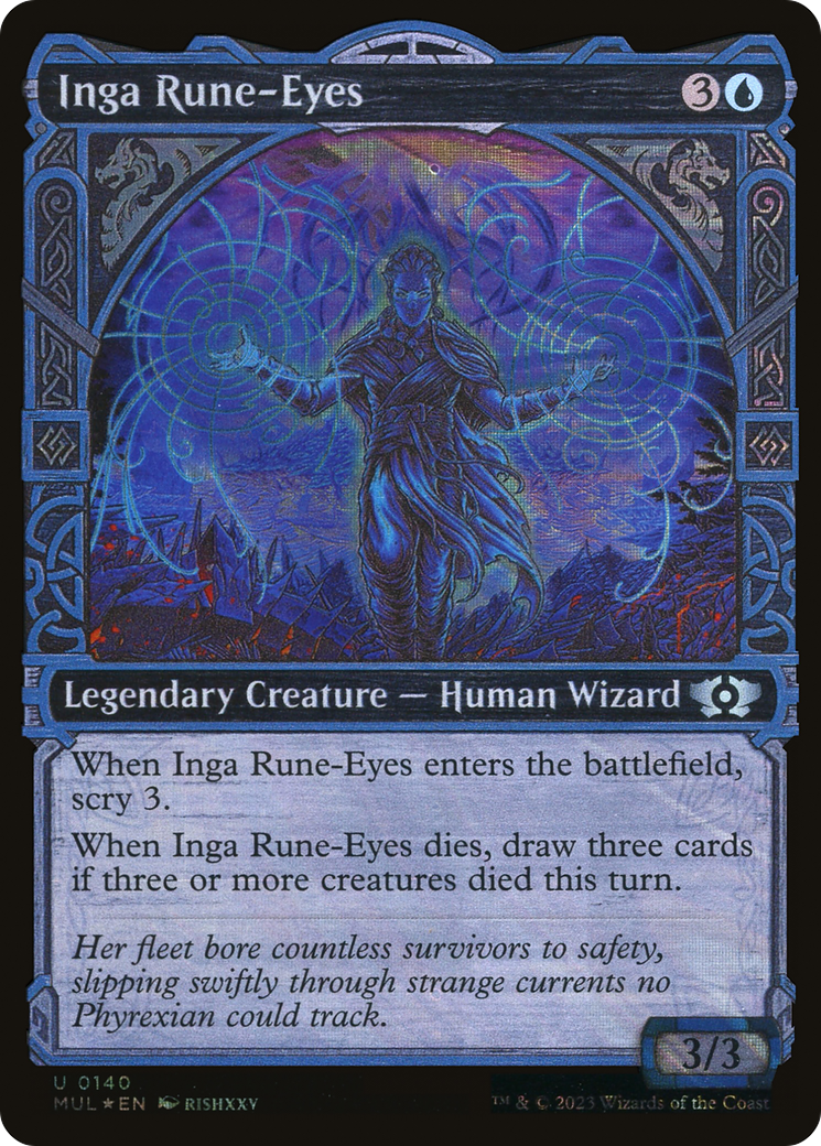 Inga Rune-Eyes (Halo Foil) [Multiverse Legends] | Lots Moore NSW