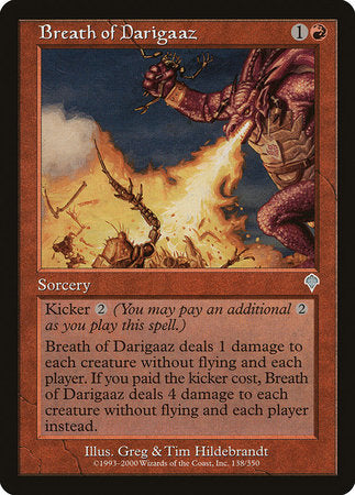 Breath of Darigaaz [Invasion] | Lots Moore NSW
