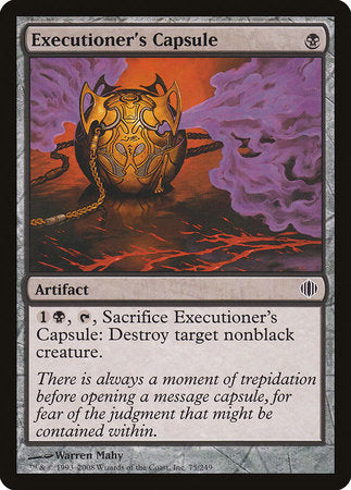 Executioner's Capsule [Shards of Alara] | Lots Moore NSW