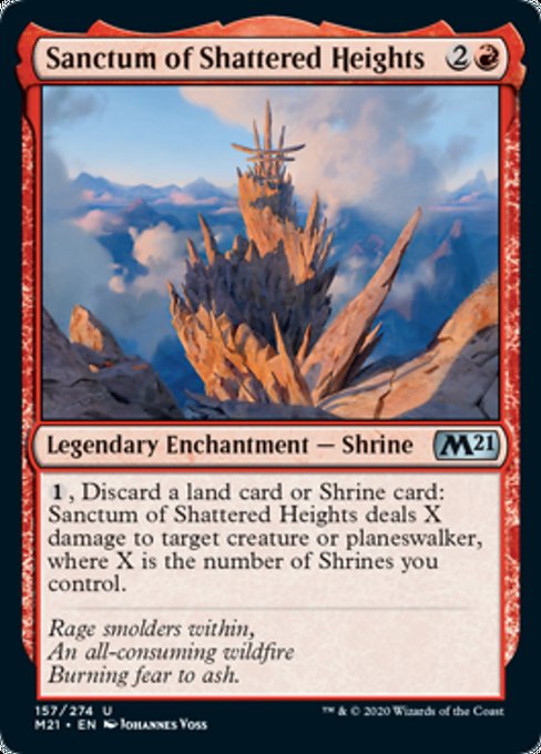 Sanctum of Shattered Heights [Core Set 2021] | Lots Moore NSW