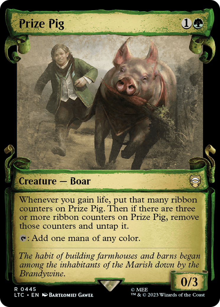 Prize Pig [The Lord of the Rings: Tales of Middle-Earth Commander Showcase Scrolls] | Lots Moore NSW