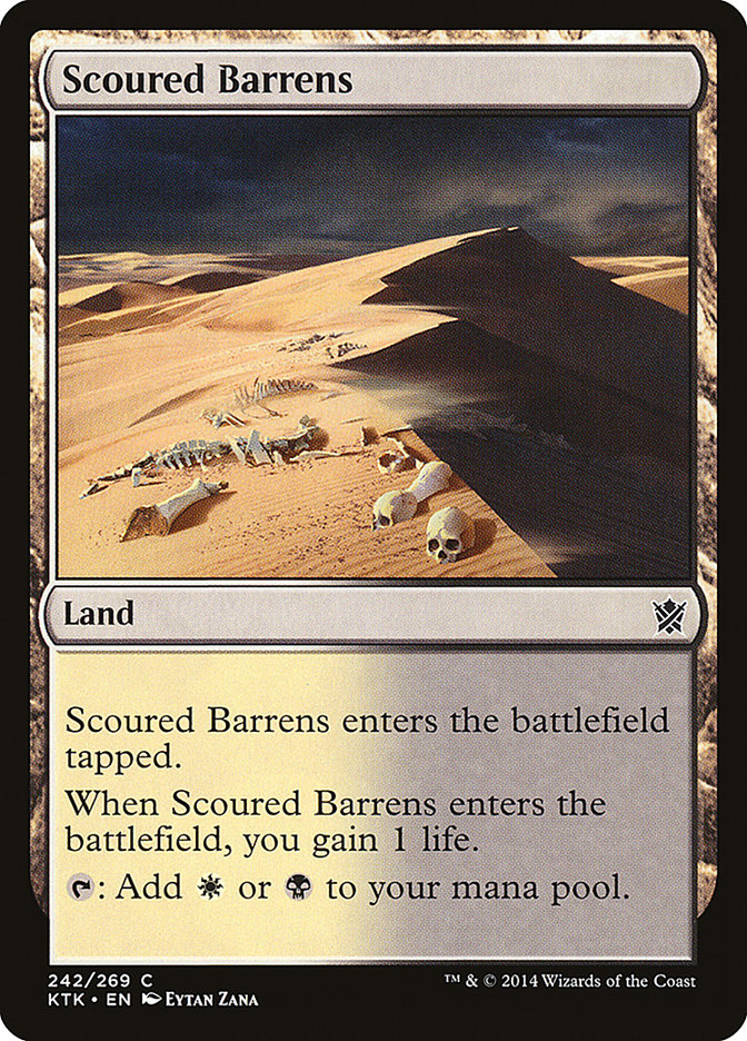 Scoured Barrens [Khans of Tarkir] | Lots Moore NSW