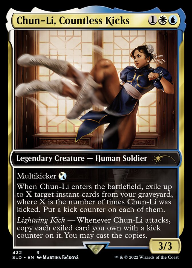 Chun-Li, Countless Kicks [Secret Lair Drop Series] | Lots Moore NSW